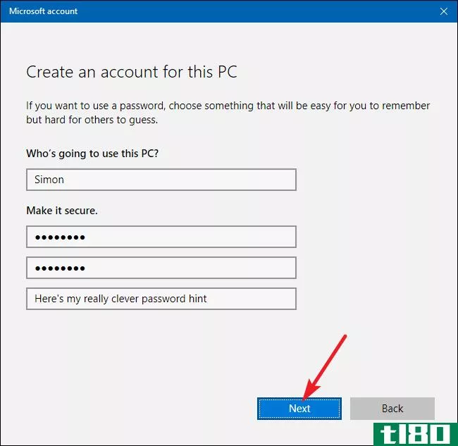 如何在Windows10中创建新的本地用户帐户