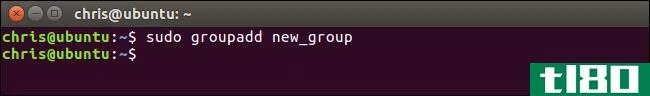 在linux上将用户添加到组（或第二个组）