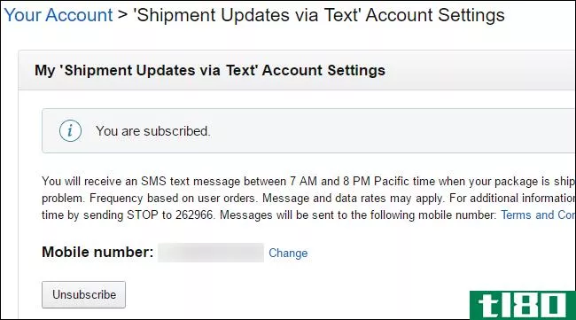 如何停止亚马逊的电子邮件、文本或智能**应用程序通知