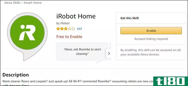 如何使用alexa或google home控制wi-fi连接的roomba