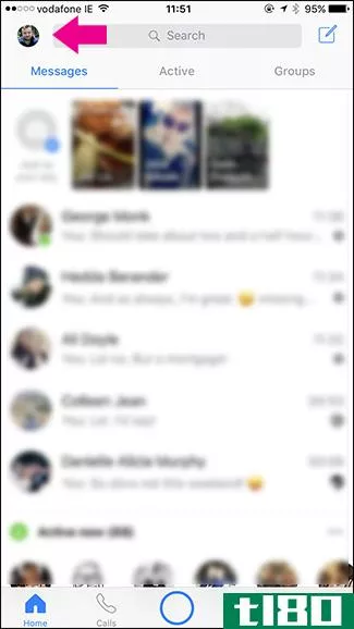 如何阻止facebook messenger视频自动播放
