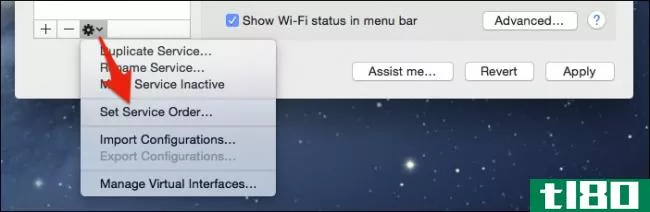 如何更改mac电脑首先连接的wi-fi网络