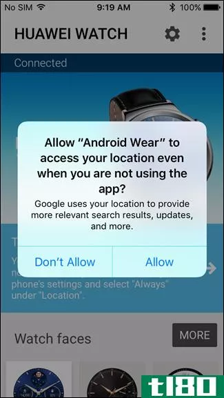 如何在iphone上使用android wear