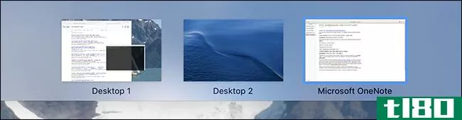 任务控制101：如何在mac上使用多个桌面