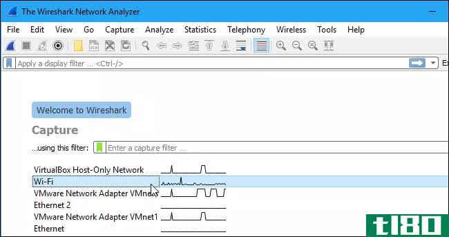 如何使用wireshark捕获、过滤和检查数据包