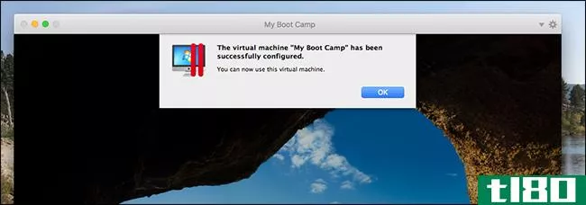 如何将mac的训练营分区作为虚拟机运行