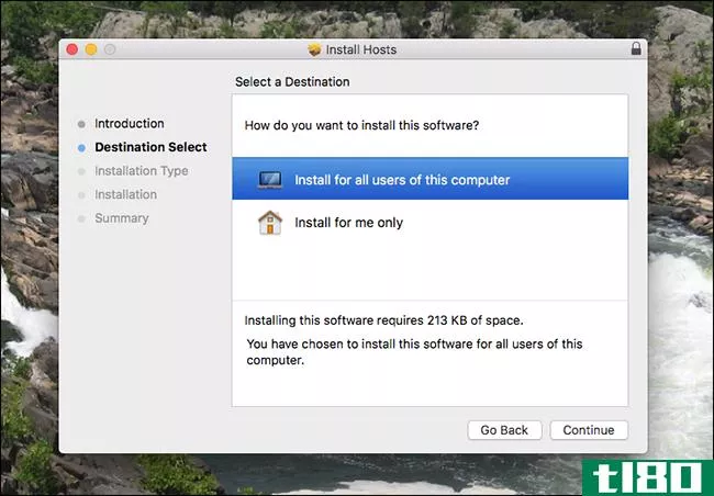 如何从系统首选项编辑mac的主机文件