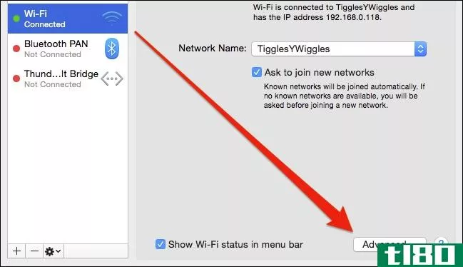 如何更改mac电脑首先连接的wi-fi网络