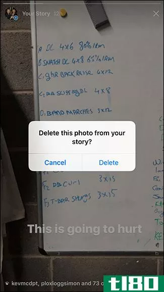 如何从instagram中删除照片
