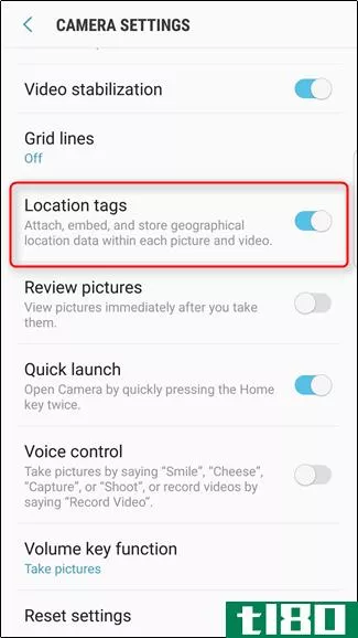 如何防止android用你的位置对照片进行地理标记