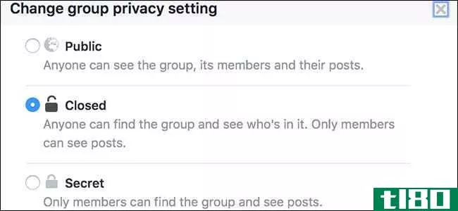 如何在facebook上更改群的隐私