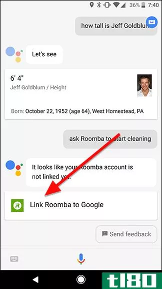 如何使用alexa或google home控制wi-fi连接的roomba
