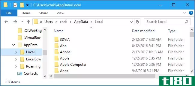 windows中的appdata文件夹是什么？