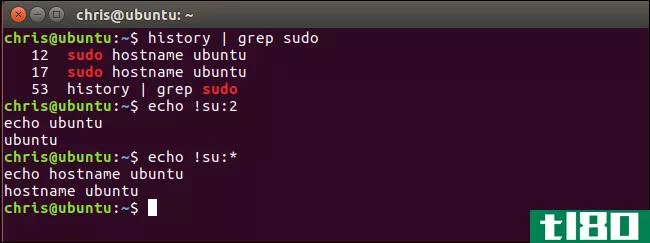 如何在linux或macos终端中使用bash历史记录