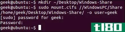如何在windows和linux之间共享文件