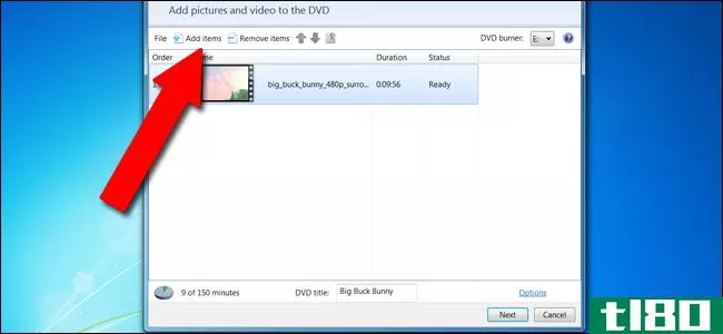 如何在windows 7中刻录照片和视频DVD（无需额外软件）