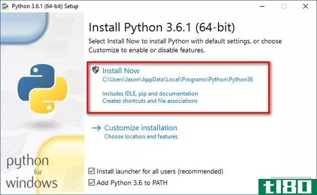 如何在windows上安装python