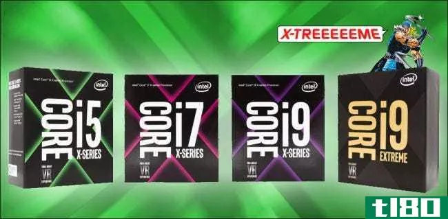 英特尔新推出的x系列狂热CPU，解释道