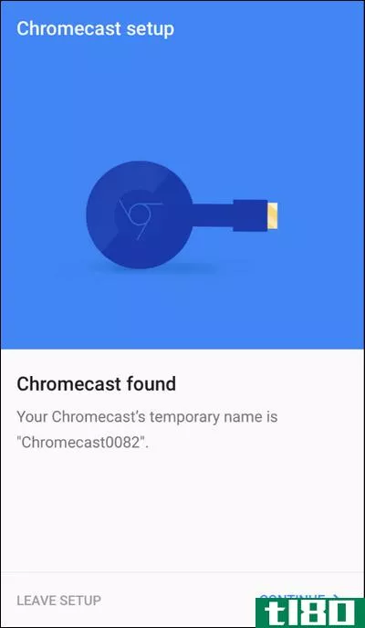 如何设置新的chromecast