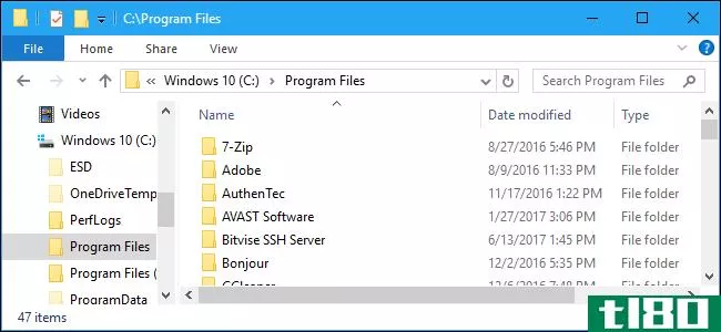 windows中的“program files（x86）”和“program files”文件夹有什么区别？