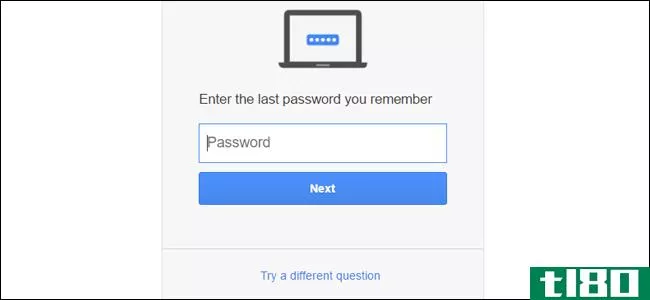 如何恢复忘记的gmail密码