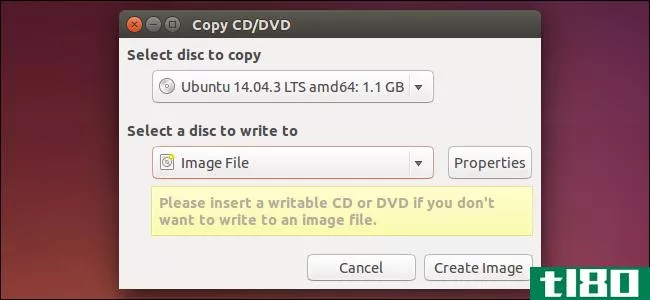 如何从windows、mac和linux上的光盘创建iso文件