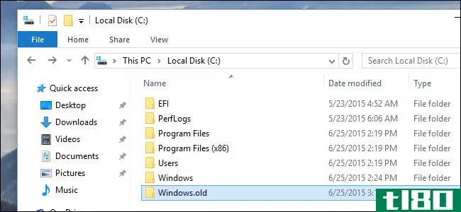 什么是windows.old文件文件夹以及如何删除它？