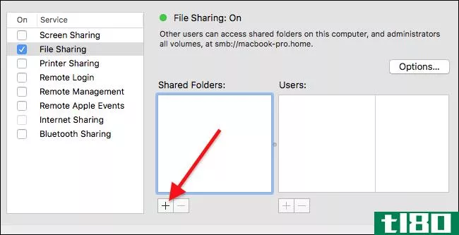 如何在macos上设置网络文件共享，而不共享用户名和密码
