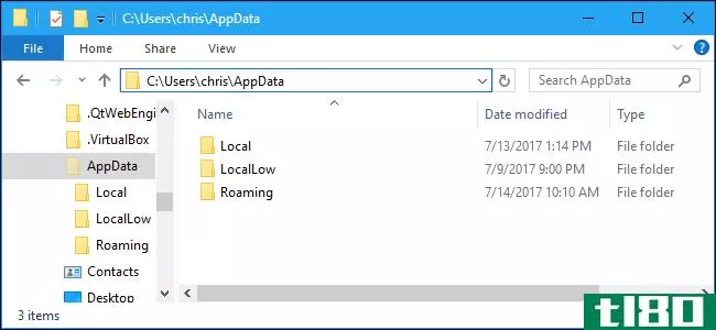 windows中的appdata文件夹是什么？