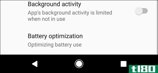 如何限制android oreo应用程序的后台活动以节省电池寿命