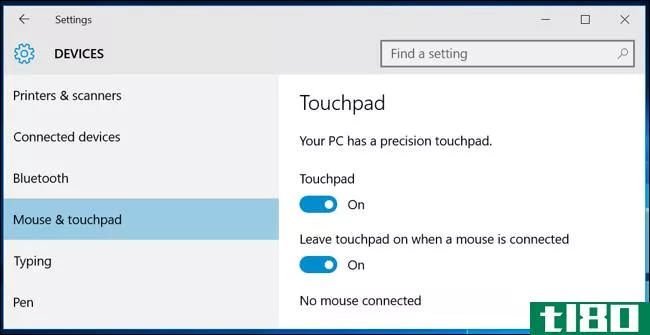 什么是windows PC上的“精密触摸板”？