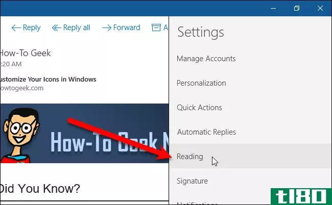 如何在Windows10Mail中禁用邮件预览