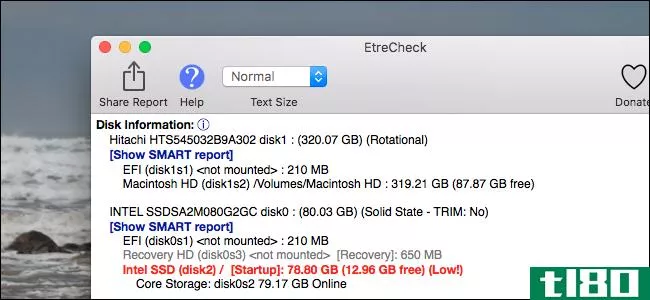 eTracheck一次运行50个诊断程序，以确定mac有什么问题