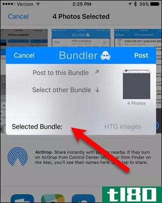 如何使用bundler在iphone或ipad上创建zip文件