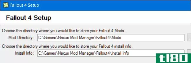 如何使用nexus mod manager安装skyrim和fallout 4 mods