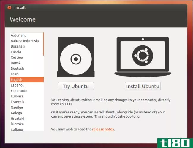 在电脑上试用和安装ubuntu的5种方法
