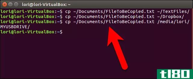 linux下如何用一个命令将一个文件复制到多个目录