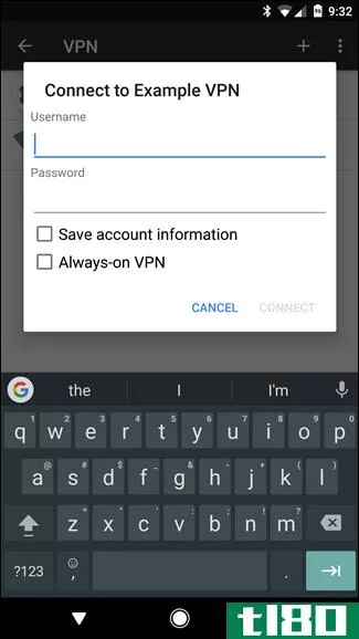 如何连接到android上的vpn