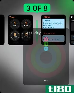 如何在apple watch的dock上添加、删除和重新排列应用程序