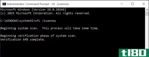 如何使用sfc和di**命令修复损坏的windows系统文件