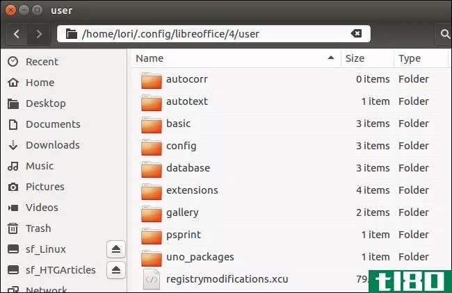 如何在windows、macos和linux中查找libreoffice配置文件文件夹