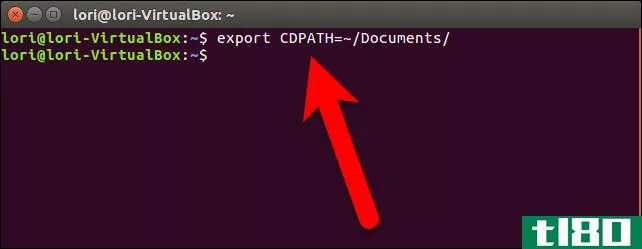 linux下如何定义cd命令的基目录