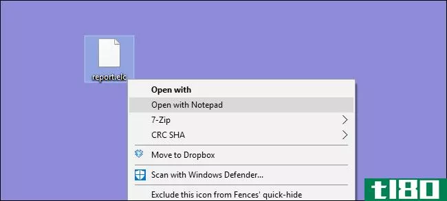 如何将“用记事本打开”添加到所有文件的windows上下文菜单