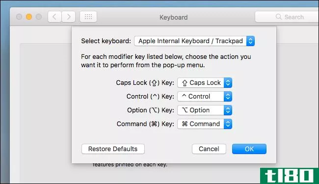 如何通过重新映射caps lock来恢复mac的esc键