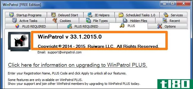 如何使用winpatrol监视windows pc的更改