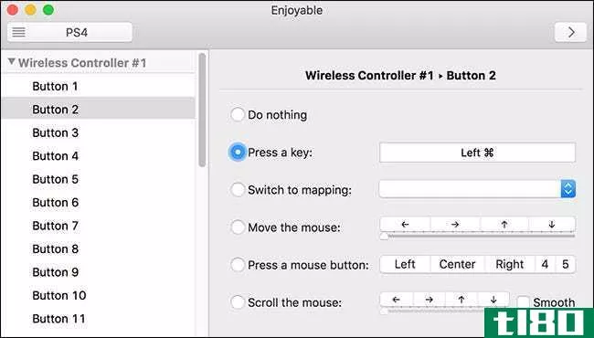 如何在mac上使用playstation 4的dualshock 4控制器