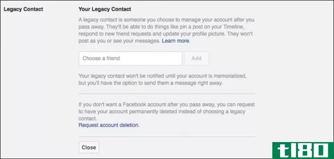 如何设置你的facebook帐户删除或纪念你的死亡