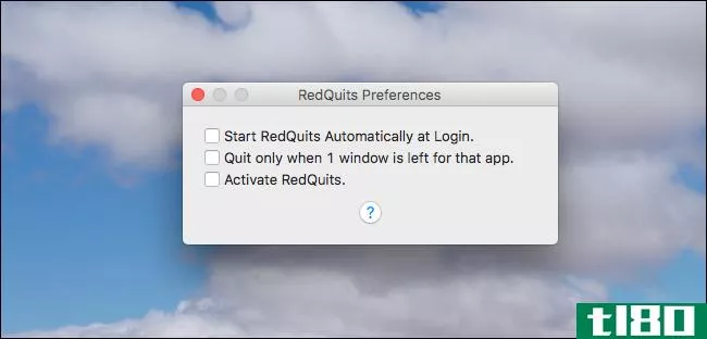 当我按下红色的x按钮时，为什么mac应用程序保持打开状态？