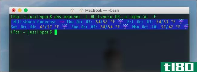 最好的命令行工具，你可以在你的mac与自制