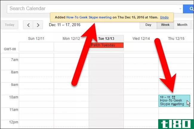 如何使用chrome中的地址栏向您的google日历添加事件